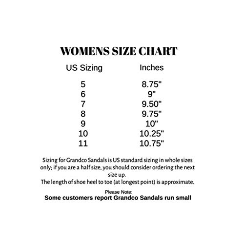 Grandco Women's 25542E Expression Beaded Waterproof Molded Sole Beach Thong Sandals Platform, Black, 7 #TOP6