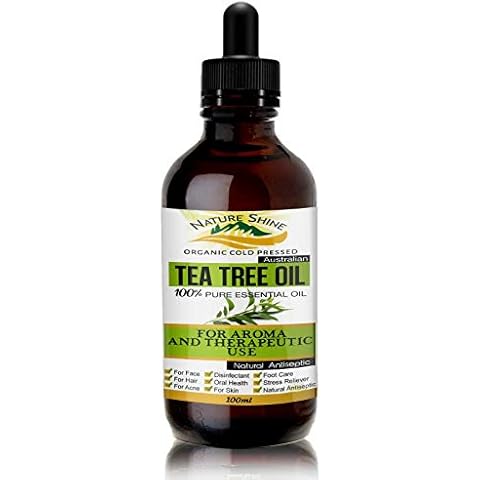Australian Tea Tree Organic Certified 100% Pure Essential Oil Aromatherapy 100ML Cover