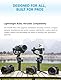 FeiyuTech SCORP Mini 3 Pro Gimbal-Stabilisator für spiegellose Kameras/Kompakt-/Actionkameras, Smartphone, integriertes AI-Tracking, Abnehmbarer Fernbedienungsgriff, 2 kg Nutzlast, 3-Achsen-Gimbal