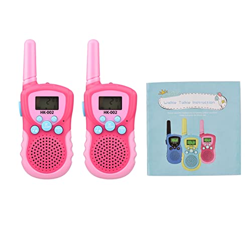 Henniu Walkie Talkie for Kids Handheld 2 Way Radio Toys Max. Walky Talky infantil de 3 km de alcance