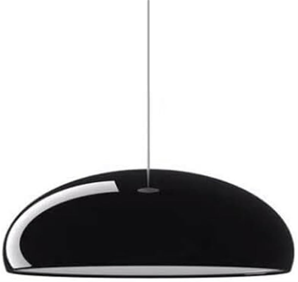 FZQSXAZU Nordic Industrial Style Chandelier, E27 Screw Metal Hanging Lamp Lampshade, Ceiling hting Fixtures, Living Room Dining Kitchen Decoration Pendant ht (Color:Dark, Size 45cm)