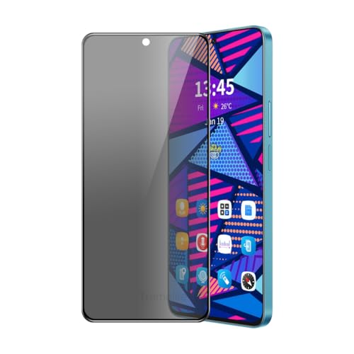 Image of Privacy Tempered Glass Screen Protector for iQOO Neo 10R 5G - 9H Hardness, Anti-Spy, Touch Sensitive, Easy Install (1-Pack)