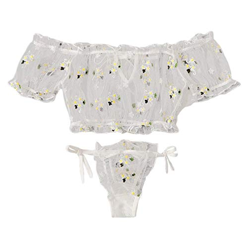 Ensemble lingerie sexy dentelle et vêtement de nuit pour galber la silhouette