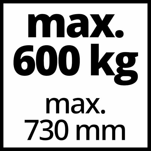 Original Einhell Schwenkarm SA 1100 (für Seilhebezug, 180 Grad schwenkbar, max. 600 kg bei 73 cm und 300 kg bei 110 cm, Montage ab 3 mm Wandstärke, inkl. Rohrmanschette)