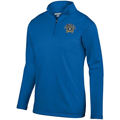 Zeta Beta Tau ZBT World Famous Crest Wicking Fleece Pullover