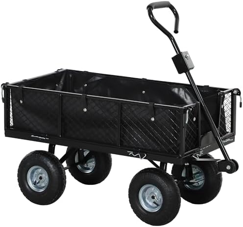 Découvrez le Outsunny‍ Chariot 300 Kg : l'allié ultime pour votre jardin !