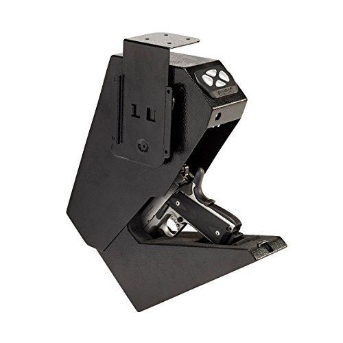 SnapSafe Drop Box Keypad Vault â€“ Keypad Handgun Safe for Handguns â€“ 4-6 Keypad Entry with Backup Keys â€“ Black, Measures 13.5 (H) x 7.5 (W) x 3.6 (D) Inches