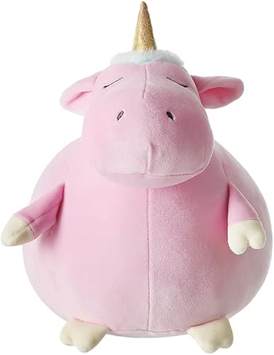 Miniatura 1 de MINISO Juguete redondo de peluche de camello morado, súper suave y adorable, perfecto para leer, ver la televisión y acurrucarse