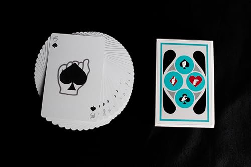 Baraja estándar de cartas Póker con señales ASL miniatura 6