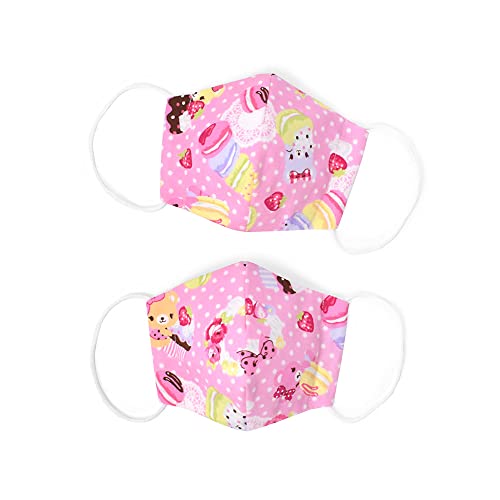 COLORFUL CANDY STYLE �c���p�}�X�N 2���Z�b�g �q�� �z �􂦂�(��C�I���R�ۃK�[�[) ���ʖ͗l�ƃX�C�[�g���܂����(�s���N) �R�� N5330962-NVL2511 ���|�P�b�g�e�B�b�V���|�[�`�t��