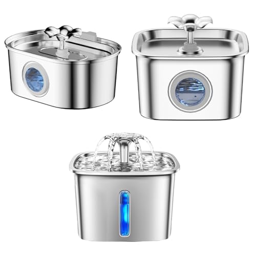 Fuente automática de agua para gatos 2.6L MOMOJIA miniatura 6
