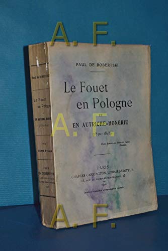 Le Fouet en Pologne et Autriche-Hongrie (1830-1848)