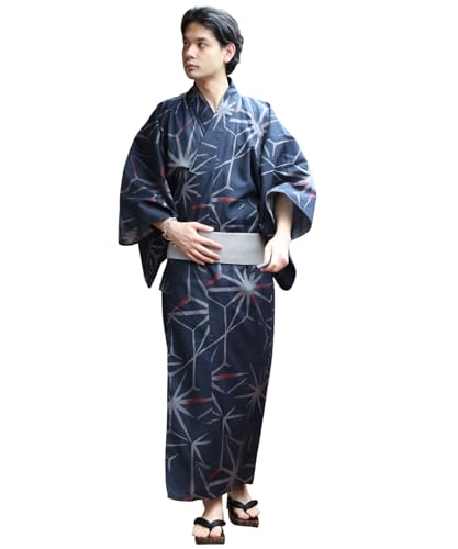 高級綿麻浴衣　絞り風　限定大特価 高級綿麻浴衣 絞り風 限定大特価