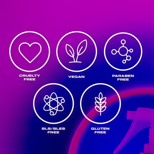 Xmondo Hair Forcefield Heat Shield - Vegan Formula With Pro-Vitamin B5 To Shield From Heat Up To 500 Degrees F, Reduce Drying Time, And Add Light Hold, 8 Fl Oz 1-Pack #TOP2