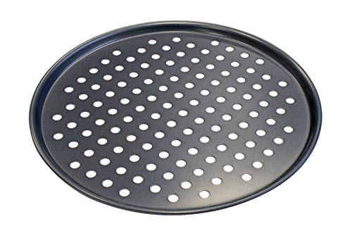 Samuel Groves 13 Pizza Pan Perforated Carbon Steel Pizza Plate Dishes by Chabrias LTD