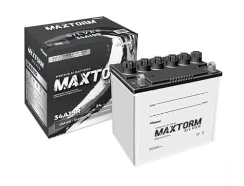 MAXTORM(�}�b�N�X�g�[��) ���Y�ԗpSILVER�o�b�e���[ 34A19R �{���g�i�b�g�[�q �ˏo�t����