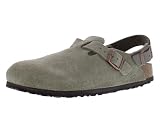 Birkenstock Women's Tokio Clogs, Taupe, Tan, 8-8.5 Narrow US