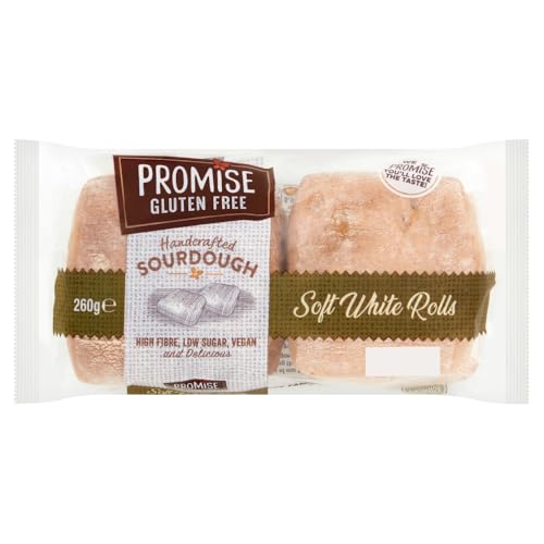 Promise Gluten Free White Square Rolls 260g