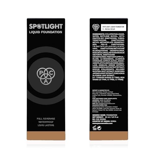 Image of PAC Spotlight Liquid Foundation - 11 (Mocha Cream)
