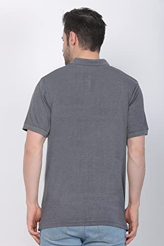 Image of INDIAN PRIDE Men's Trendy Half Sleeve Cotton Regular Fit Polo Neck Solid T-Shirt | Quick Dry | Casual T-Shirt | Polo T-Shirt for Men | Color - Multicolors | (Availabel Size: M - XXL)