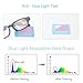 AOZECA Adjustable Glasses Dial Vision Flex Focus Eyeglasses Blue Light Blocking Zoom Glasses For Reading, Black