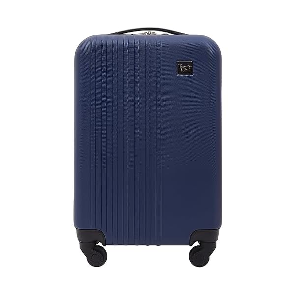 Travelers Club Cosmo Luggage, Navy Blue - 20 Inch, 20-Inch