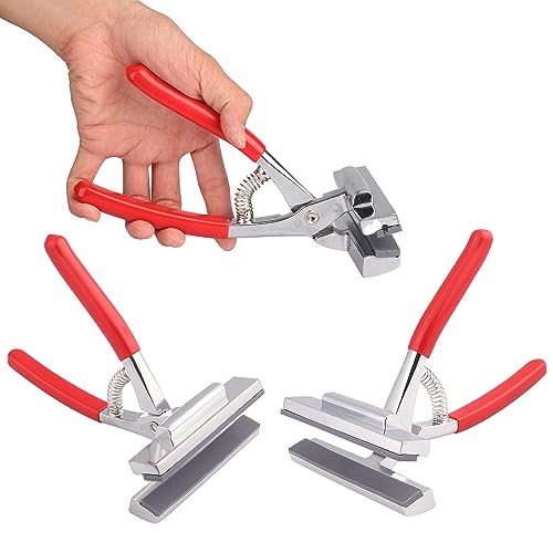 Pacote com 2 esticadores de lona com um removedor de grampo, alicate de lona para esticar lona e ape