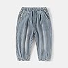 Little Boys Vintage Jeans Toddler Trendy Baggy Den... #5