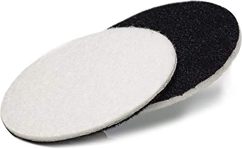 Image of Glass Polish 6 inch (150mm) Pack of 10 Felt Polishing Pads for Polishing Glass, Plastic, Metal and Marble - GP11010 | For Cerium Oxide Glass Polishing, Scratch Removal, Plastic & Headlight Restoration, Metal Polishing & Clear Coat Finishing