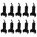 Walkie Talkie Belt Clip Compatible with Two Way Radio WLN KD-C1/Radtel RT-10/LT-316/TD-M8 /RT22 /X6/ ZS-B1/ NK-U1 / R1 (10 Pack)