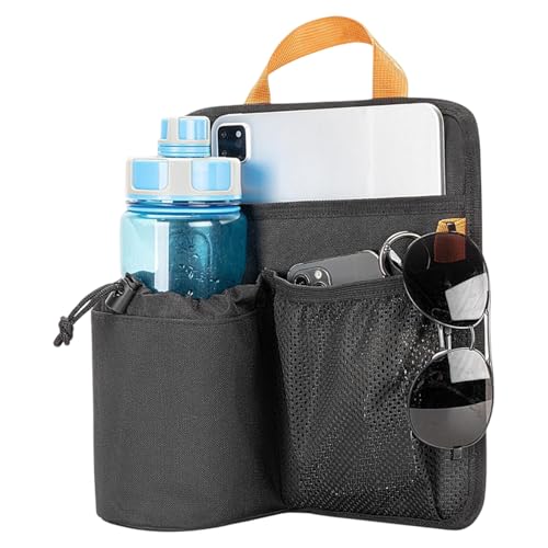 Birtern strandstol kopphållare, campingstol armstöd förvaringsväska | multifunktionell organiserare för utomhus gräsmatta uteplats fiske ryggsäck telefon solglasögon mellanmål