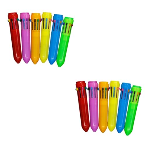 Bolígrafos de colores con sistema retráctil y 10 tintas para escritura decorativa