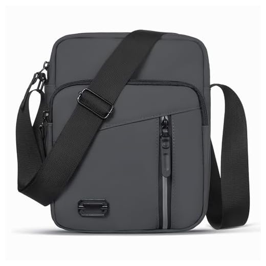 Aucuu Sacoche Homme Bandouliere, Sac Bandoulière Homme, Sac Porté Epaule, Shoulder Bag Grande Capacité avec Plusieurs Poches, Imperméable Sacs Business, pour Usage Quotidien Business Randonnée Voyage