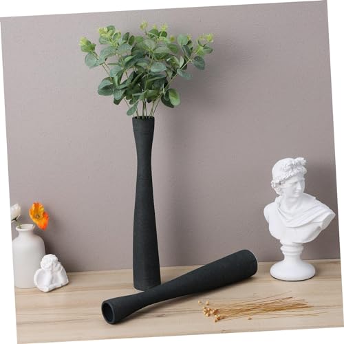 Vase en céramique élégant pour intérieur lot de 2 pour une ambiance bureau zen