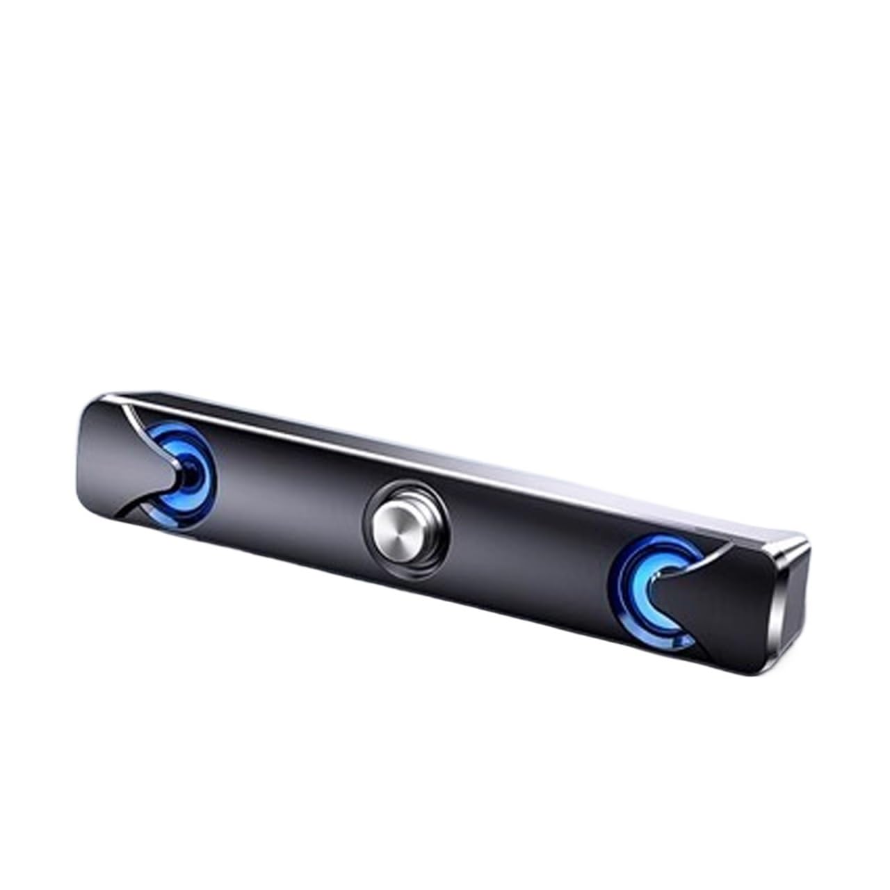 Audio for computer, laptop desktop domestico, piccolo altoparlante, subwoofer lungo(Blue,White)