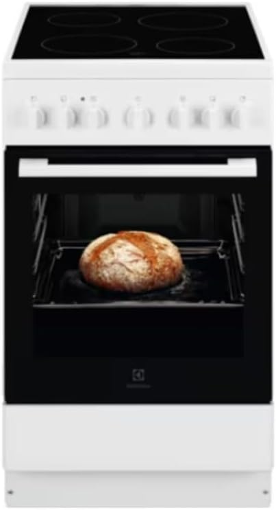 Electrolux LKR500066W Cuisinière Vitrocéramique Blanc Classe A
