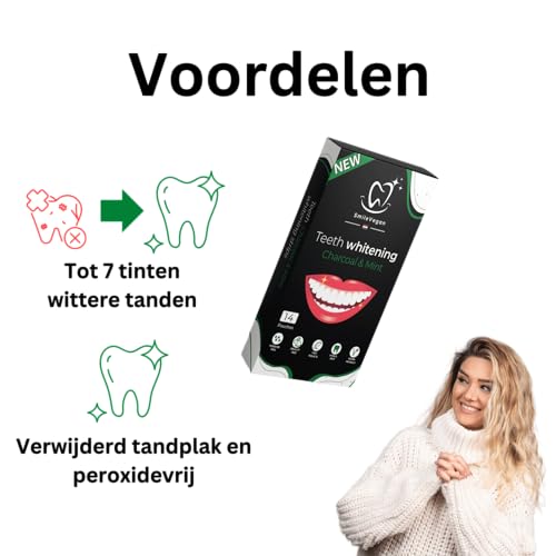 Kit blanqueador de dientes Smile Vegan profesional con 28 tiras de blanqueamiento dental eficaces 2