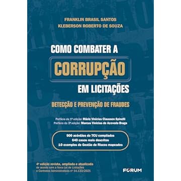 Capa do livro Como Combater A Corrupção Em Licitações: Detecção e Prevenção de Fraudes