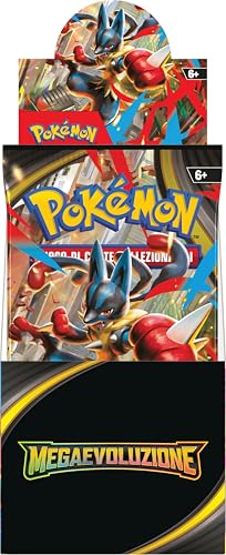 Pokémon: espositore di buste dell’espansione Megaevoluzione del GCC Pokémon (18 buste di espansione)