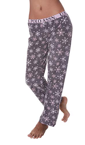 U.S. Polo Assn. Womens Super Soft Casual Lounge/Sleepwear Long Pajama Pant