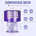 3Pack Filter Replacement for Dyson V10 Cyclone V10 Absolute V10 Animal V10 Total Clean V10 Motorhead, Replace Part No. 969082-01, 1 Clean Brush