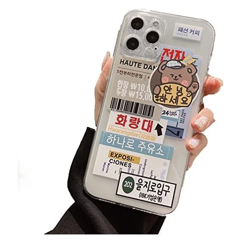 ZBHWYD Girls Phone Case Retro Art Line Graffiti for Iphone 12 11 Pro Max Xs Xr X 7 8 Plus 12 Mini 7plus Case Cute Soft Silicone Cover (Color : A, Size : For 13 Pro) Cover