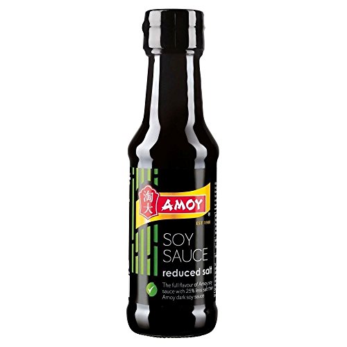 Amoy La Salsa De Soja Sal Reducida (150ml) (Paquete de 2)