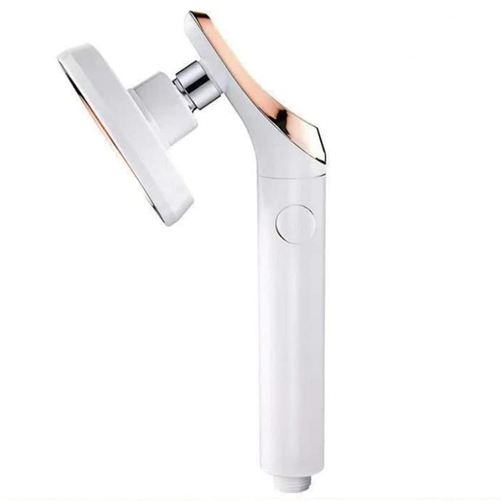 GLETSF Shower Head Adjustable Shower Head Hand Shower High Pressure Water Saving One Button To Stop Water