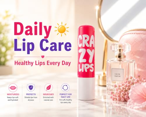 Image of INDIQUEHUB PACK OF 6 Lip Balm for Women & Girls | Moisturizing, Soft & Smooth Lips | Long Lasting, Natural Shine | Flavoured Lip Balm | Everyday Lip Care