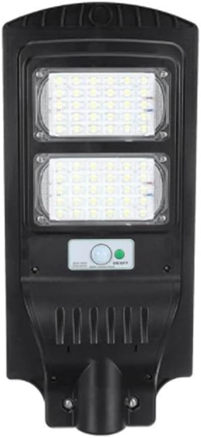 120W Solar Street Light with PIR Sensor - 21000 Lumen Outdoor Security Wall Lamp for Garden, Yard, Road - Energy Efficient 90 LED Waterproof Lighting (80w)