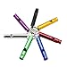 VORCOOL Silbidos de Aluminio de la Supervivencia de la Emergencia de 6pcs silbidos con el Llavero (Color al Azar)