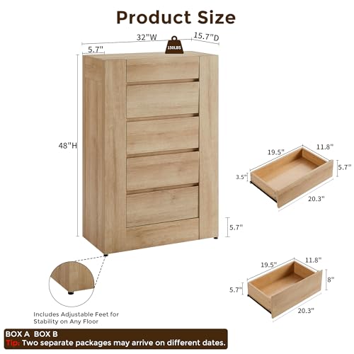 Luxury Bedroom Dresser with Mirror