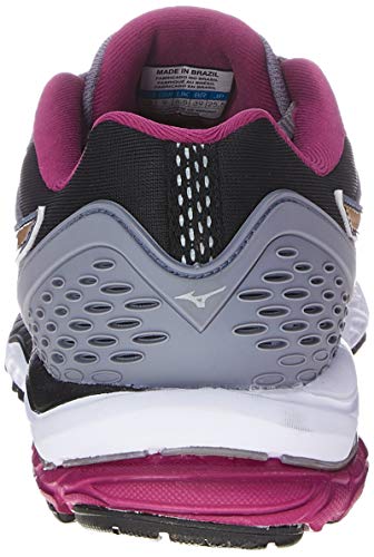 Tênis Mirai 3, Mizuno, Feminino, Cinza/Roxo, 36