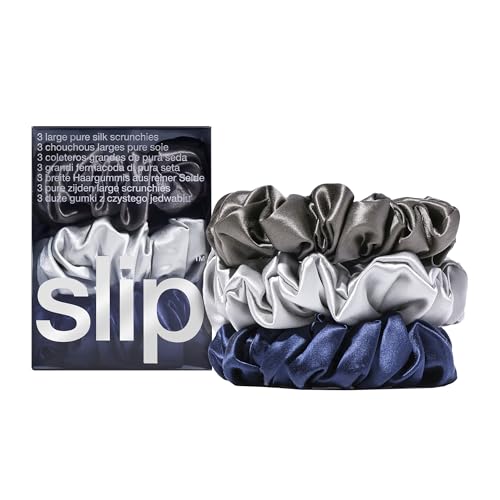 slip Pure Silk Large Scrunchies - The Midnight Collection | Ultra...